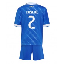 Real Madrid Daniel Carvajal #2 Tredjedraktsett Barn 2025-26 Kortermet (+ korte bukser)